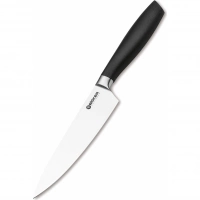 Кухонный нож шефа Bker Core Professional Chef’s Knife, 160 мм, сталь X50CrMoV15, рукоять пластик купить в Нижнем Новгороде