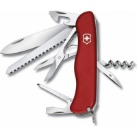 Мультитул Victorinox Outrider 0.8513, сталь X50CrMoV15, рукоять нейлон, красный купить в Нижнем Новгороде