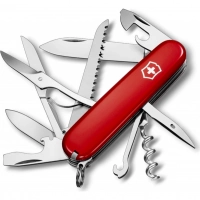 Нож перочинный Victorinox Huntsman, сталь X55CrMo14, рукоять Cellidor®, красный купить в Нижнем Новгороде