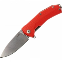 Нож складной LionSteel KUR OR G10 Orange Flipper, сталь Uddeholm Sleipner®, стеклотекстолит, оранжевый купить в Нижнем Новгороде