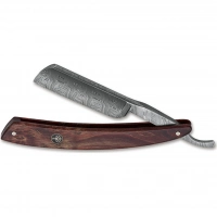 Опасная бритва Boker Damascus Curly Birch 6/8, сталь дамаск, рукоять коричневая береза купить в Нижнем Новгороде