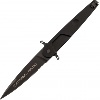 Складной нож Extrema Ratio BD4 LUCKY BLACK, сталь N690, рукоять чёрный алюминий купить в Нижнем Новгороде