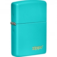 Зажигалка Classic Flat Turquoise ZIPPO Logo купить в Нижнем Новгороде