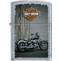 Зажигалка ZIPPO Harley-Davidson® Байк, с покрытием Street Chrome™, латунь/сталь, серебристая, 36x12x56 мм купить в Нижнем Новгороде