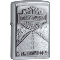 Зажигалка ZIPPO Harley-Davidson® Легенда, с покрытием Street Chrome™ купить в Нижнем Новгороде