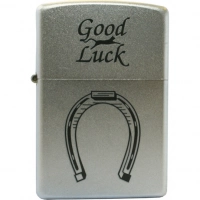 Зажигалка ZIPPO Horse Shoe Satin Chrome, латунь с никеле-хром. покрыт., серебр., матовая, 36х56х12мм купить в Нижнем Новгороде