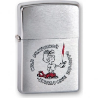 Зажигалка ZIPPO Мальчик, латунь с покрытием Brushed Chrome, серебристый, матовая, 36х12×56 мм купить в Нижнем Новгороде